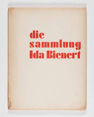 Die Sammlung Ida Bienert Dresden