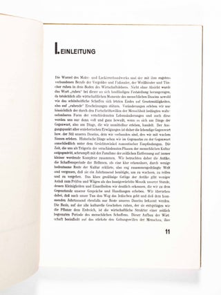 Die Grundlagen der kunsthandwerklichen Arbeit des Baumalers (Basics of the Craft of the Building Painter)