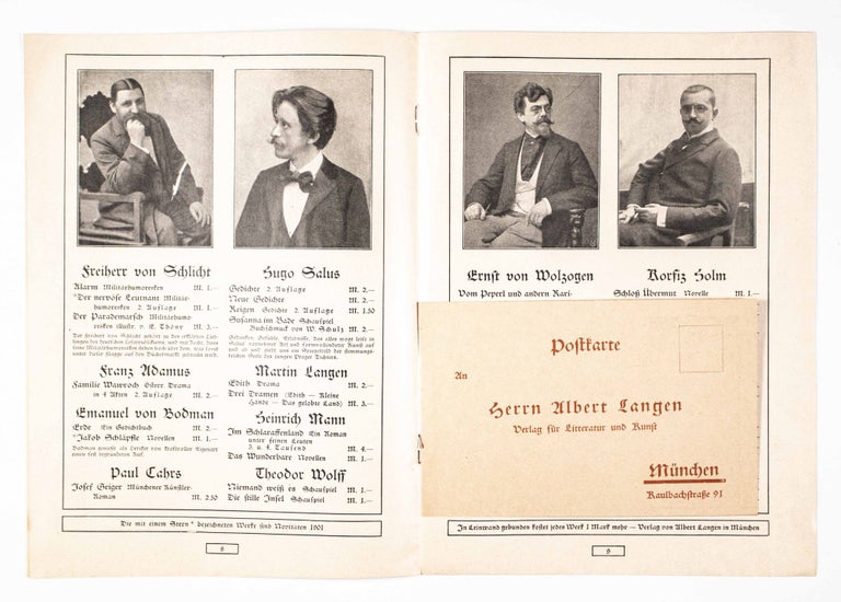 Item #48678 Weihnachts-Neuigkeiten 1901 (New Publications Christmas 1901). n/a.