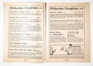 Weihnachts-Neuigkeiten 1901 (New Publications Christmas 1901)