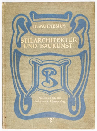 Item #48683 Stilarchitektur und Baukunst (Style Architecture and the Art of Building). Hermann...
