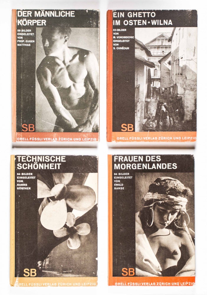 Item #48689 SB Schaubücher. Die Bücher unserer Zeit (Complete Set of Show Books. The Books of Our Time) 38 Vols. with seven pieces of Ephemera. Emil Schaeffer.