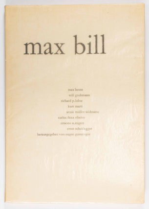 Max Bill [INSCRIBED]