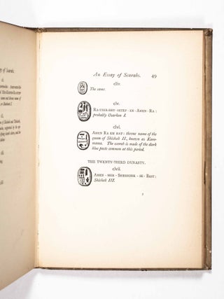 An Essay of Scarabs