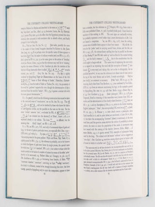 Ancient Egyptian Onomastica. 3 Vols.