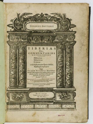 Biblia Sacra Hebraica & Chaldaica cum Masora (The Holy Bible in Hebrew and Aramaic, with the Masorah) [BOUND WITH:] Tiberias [COPIES of the ACCLAIMED OLD TESTAMENT SCHOLAR, BREVARD CHILDS, previously held at THE GREAT SYNAGOGUE OF MINSK]