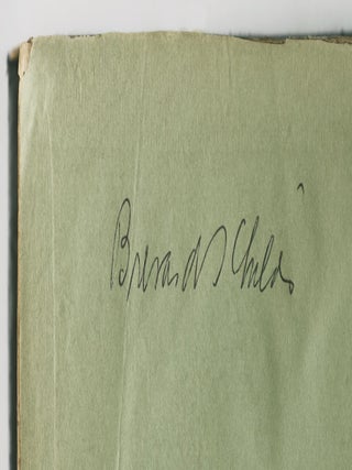 Biblia Sacra Hebraica & Chaldaica cum Masora (The Holy Bible in Hebrew and Aramaic, with the Masorah) [BOUND WITH:] Tiberias [COPIES of the ACCLAIMED OLD TESTAMENT SCHOLAR, BREVARD CHILDS, previously held at THE GREAT SYNAGOGUE OF MINSK]