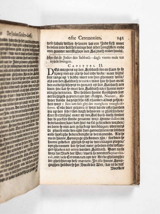 Historie der Joden, die t’Sedert de Verstooringe Jerusalems in alle Landen verstroyt zijn, in dry Deelen beschreven (A History of the Jews, Who Have Been Scattered Throughout the World Since the Destruction of Jerusalem)
