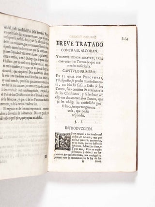 Tratado breve contra la Secta Mahometana (A Brief Treatise against the Islamic Sect)