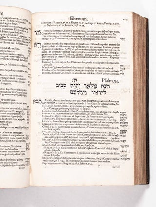 Sefer ha-shorashim: hoc est, Liber radicum, seu Lexicon Ebraicum (A Book of Roots, or a Hebrew Lexicon)