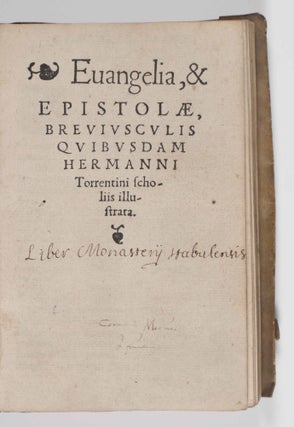 Item #48881 Evangelia et Epistolae [BOUND WITH] Euangelia te kai Epistolai (Euangelia et...