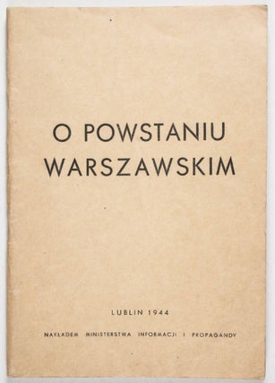 Item #48904 O Powstaniu Warszawskim (About the Warsaw Uprising). n/a