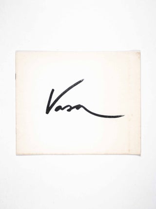 Item #49052 Vasa 24. V 1972 - 14. VI 1972. Vasa, Donald Brewer, Vasa Velizar Mihich, text