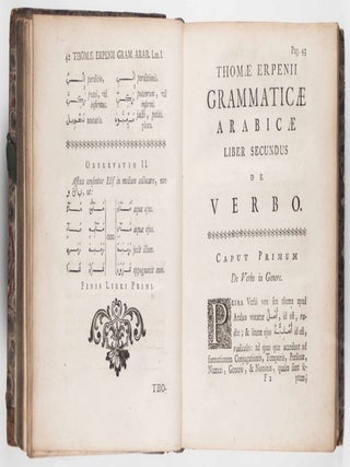 Grammatica arabica cum Fabulis Lokmani (An Arabic Grammar and the Fables of Luqman the Sage)