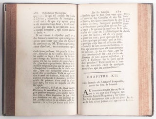 Dissertation theologique sur les loteries (A Theological Essay on Lotteries)
