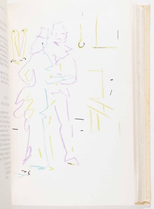 Theatre [SIGNED & INSCRIBED, W/ AN ORIGINAL DRAWING BY COCTEAU.] (2 vols. complete)