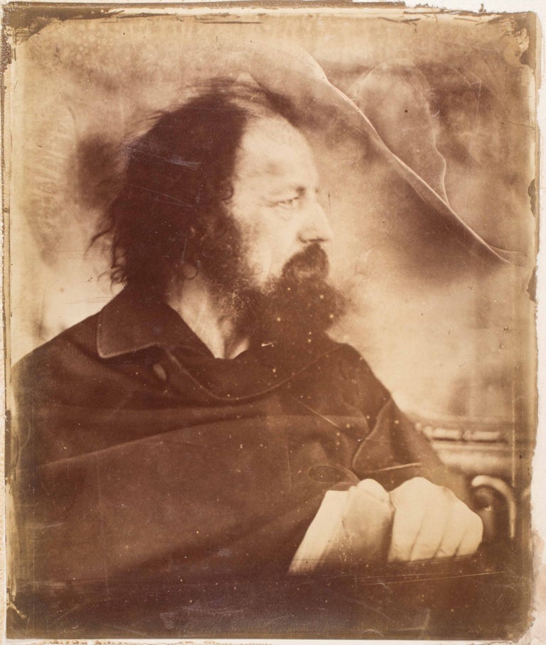 Item #49105 Alfred, Lord Tennyson and His Friends. A Series of 25 Portraits and Frontispiece [W/ AN ORIGINAL PHOTOGRAPH OF TENNYSON BY Julia M. Cameron]. photographs, introduction, Julia Margaret Cameron, Henry Herschel Hay Cameron, Anne Thackeray Ritchie.