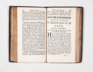 Epistolae theologicae (Theological Letters) [THE AUTHOR'S FIRST PUBLISHED WORK]