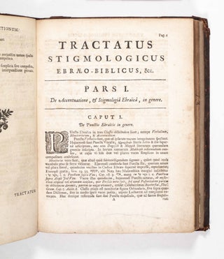 Tractatus stigmologicus hebraeo-biblicus