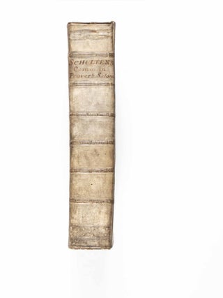 Proverbia Salomonis. Versionem integram ad Ebraeum fontem expressit, atque Commentarium adjectit (The Proverbs of Salomon, Translated from the Hebrew, with a Commentary)