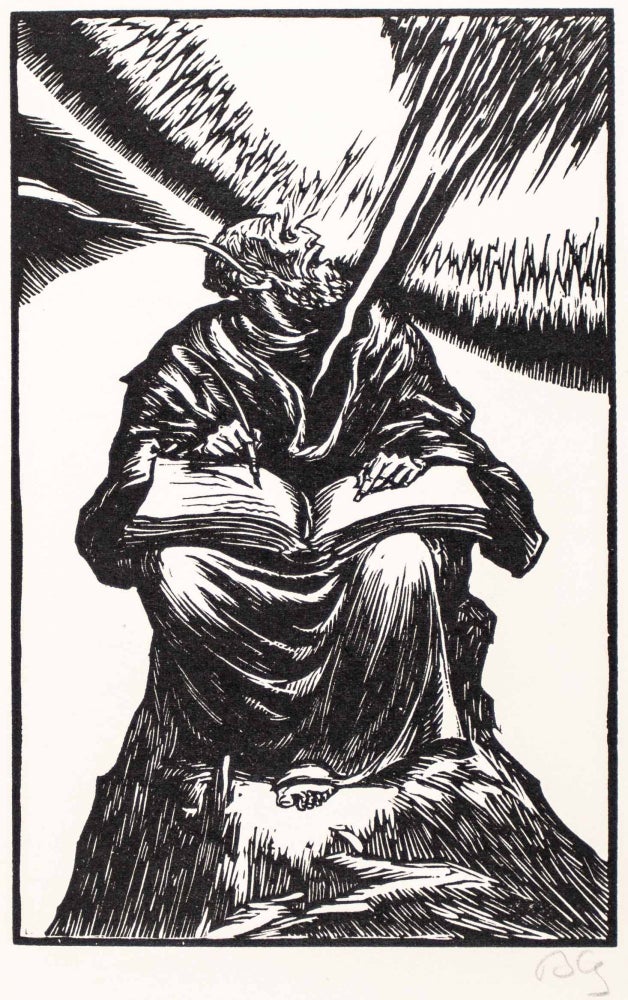 Item #49338 Die Offenbarung Sankt Johannis. Dreiundreißigster Avalun-Druck (The Revelation of St. John. 33rd Avalun-Print) [SIGNED BY THE ARTIST]. Bruno Goldschmitt, Artist.