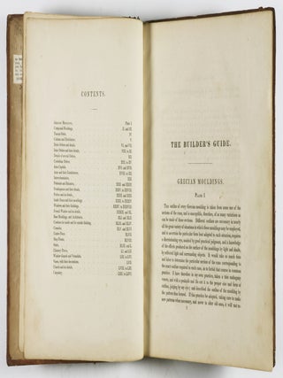 The Architect, or Complete Builder's Guide, Illustrated by Sixty-Six Engravings, Which Exhibit the Orders of Architecture, and Other Elements of the Art. Designed for the Use of Builders, Particularly of Carpenters and Joiners