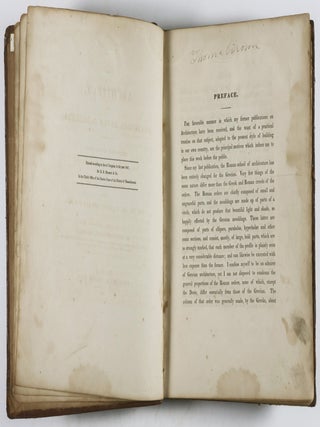 The Architect, or Practical House Carpenter; Illustrated by Sixty-Four Engravings, Which Exhibit the Orders of Architecture, and Other Elements of the Art; Designed for the Use of Carpenters and Builders