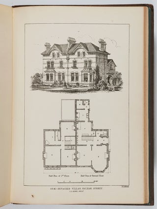 Examples of Modern Architecture, Ecclesiastical and Domestic. Sixty-Four Views of Churches & Chapels, Schools, Colleges, Mansions, Town Halls, Railway Stations, Etc. (Many with Plans attached.)