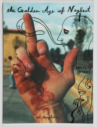 Item #49569 The Golden Age of Neglect [SIGNED WITH ORIGINAL DRAWINGS ON FRONT COVER &...