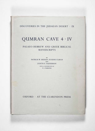 Discoveries in the Judaean Desert - [Vol.] IX. Qumran Cave 4. IV. Palaeo-Hebrew and Greek Biblical Manuscripts. With a Contribution by P. J. Parsons