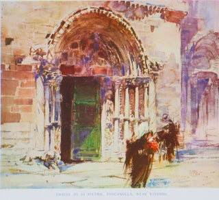 Item #49684 Architectural Water-Colours & Etchings of W. Walcot. With an Introduction by Sir...