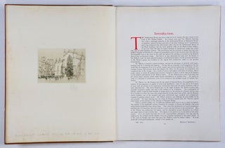 Architectural Water-Colours & Etchings of W. Walcot. With an Introduction by Sir Reginald Bloomfield, R.A.