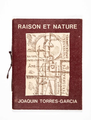 Item #49719 Raison et Nature. Théorie (Reason and Nature. Theory). Joaquin Torres-Garcia