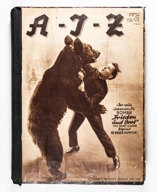 A-I-Z Jahrgang IX, 1930. (Volume IX 1930 Complete with 10 Heartfield Photomontages) [WITH] A-I-Z Volume X No. 29, 1931