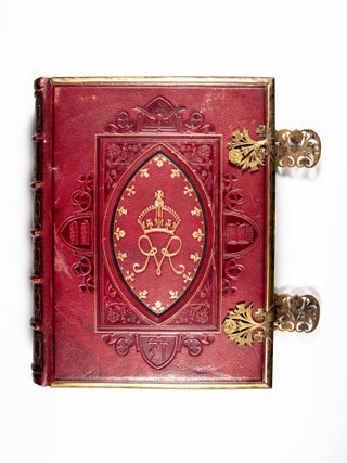 The Holy Bible. The Old and New Testaments: Translated out of the Original Tongues, and with the Former Translations Diligently Compared and Revised, by His Majesty's Special Command... Illustrated with Photographs by Francis Frith. (The Queen's Bible, especially produced in honor of Queen Victoria and the finest photograpically illustrated bible ever produced, With 57 albumin prints.)