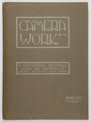 Item #49997 Camera Work, No. 31. An Illustrated Quarterly Magazine Devoted to Photography (WITH...