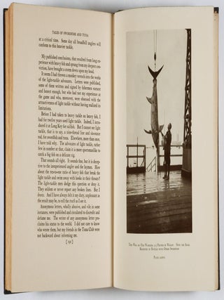 Tales of Swordfish and Tuna. With Ninety Illustrations from Photographs Taken by the Author and from Drawings by Frank E. Phares.