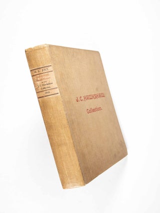 Japanese Sword-Mounts. A Descriptive Catalogue of the Collection of J. C. Hawkshaw