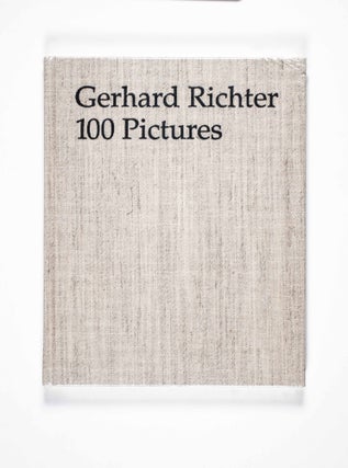 Item #50150 Gerhard Richter: 100 Pictures. Gerhard Richter, Guy Tosatto, Birgit Pelzer,...
