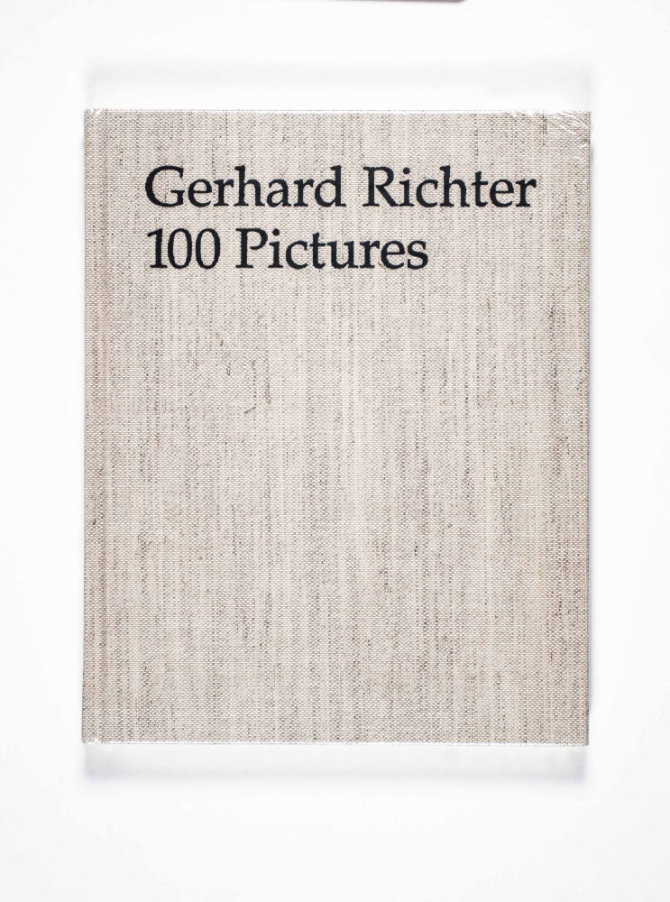 Item #50150 Gerhard Richter: 100 Pictures. Gerhard Richter, Guy Tosatto, Birgit Pelzer, photographer, text.