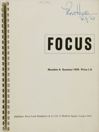 FOCUS. 4 Vols. [ALL ISSUES PUBLISHED]