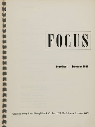 FOCUS. 4 Vols. [ALL ISSUES PUBLISHED]