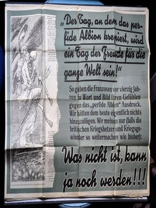 Unique Collection of 116 Original "Parole der Woche" National Socialist Propaganda Posters