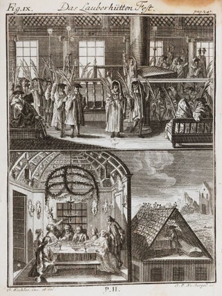 Kirchliche Verfassung der heutigen Juden sonderlich derer in Deutschland in IV. Haupt-Theile. (Ecclesiastical Condition of Today’s Jews, in particular those in Germany) 2 Vols. bound in 1