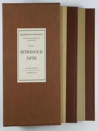 Mythological Papyri. Bollingen Series XL, No. 3 (In Two Parts): Texts & Plates