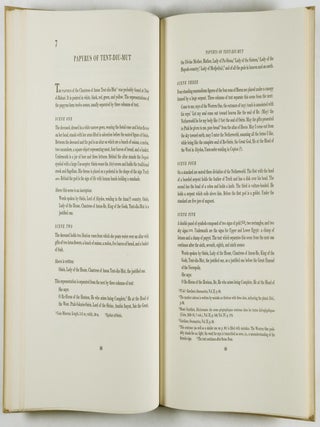Mythological Papyri. Bollingen Series XL, No. 3 (In Two Parts): Texts & Plates