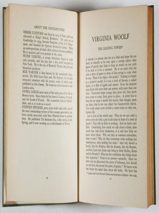 Folios of New Writing. Autumn 1940