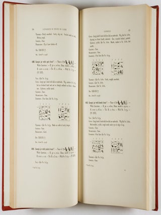 Canopics - Catalogue Géneral des Antiquités Égyptiennes du Musée du Caire Nos. 4001-4740 and 4977-5033