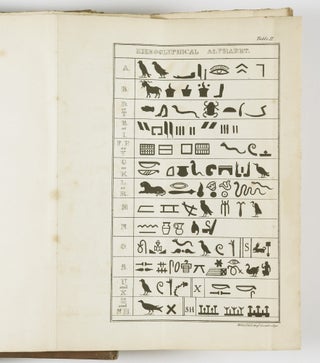 Lectures on the Elements of Hieroglyphics and Egyptian Antiquities