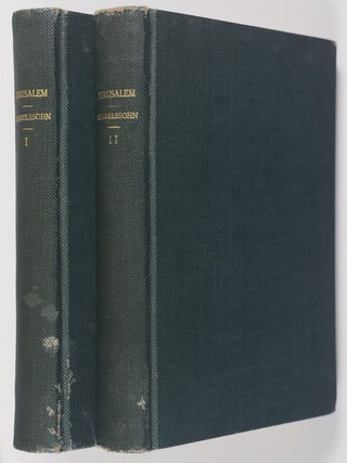 Item #50610 Jerusalem : A Treatise On Ecclesiastical Authority and Judaism. 2 Vols. Moses...